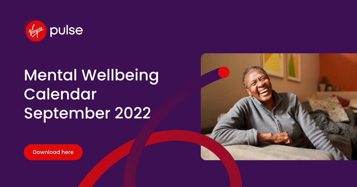 September 2022 Wellbeing Calendar Virgin Pulse